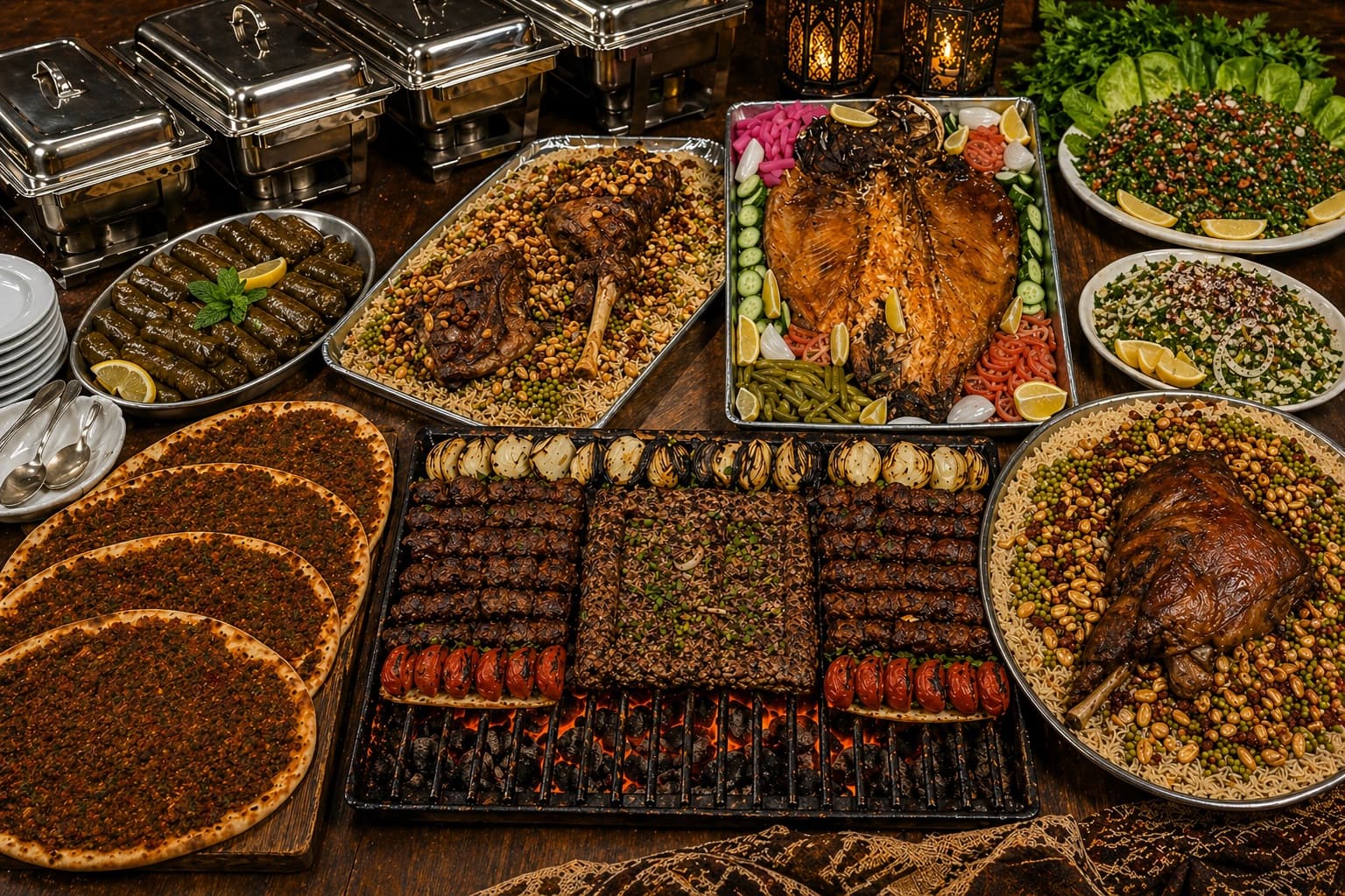 Delicious Catering Spread