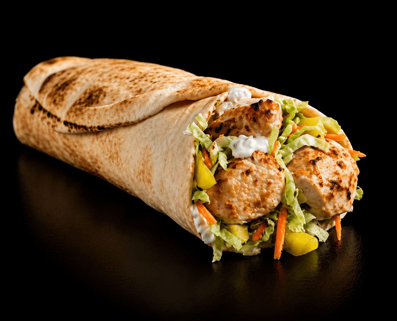 Shish Tawook Wrap